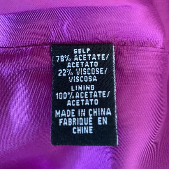 5/$25 Tibi Purple Asymmetrical Sheath Dress - Picture 8 of 10